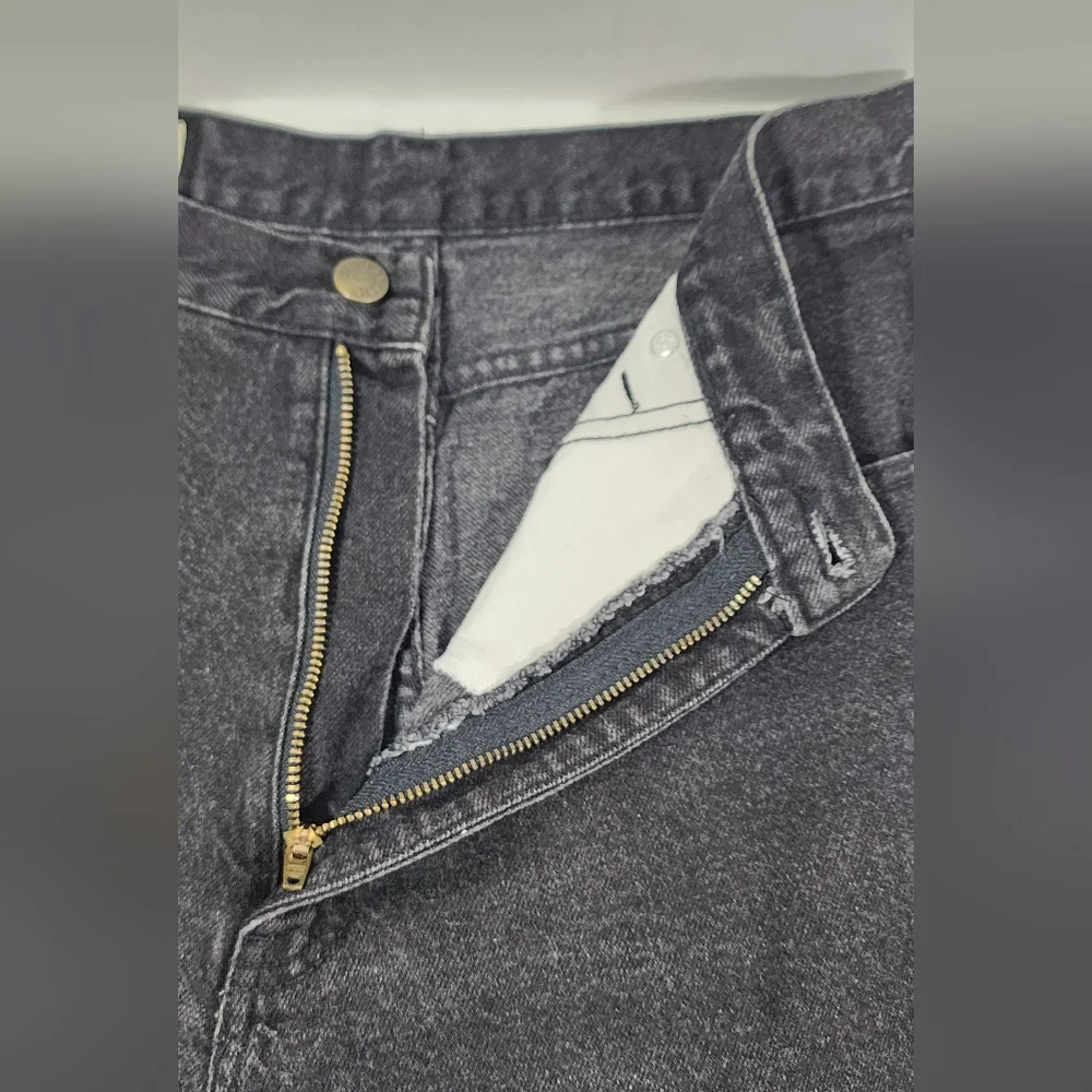 VINTAGE 90s EDDIE BAUER OUTDOORS WOMEN'S JEANS, SIZE 12, BLACK